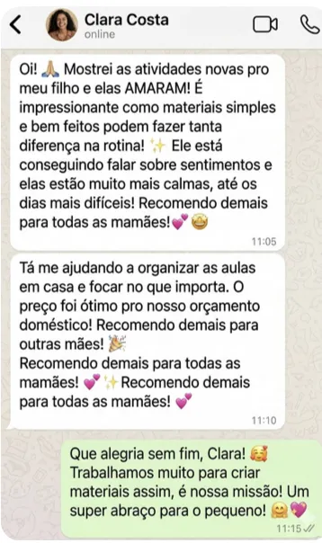 Depoimento Clara Costa